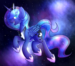 Size: 812x721 | Tagged: safe, artist:astrequin, princess luna, g4, female, solo