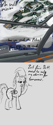 Size: 3000x7000 | Tagged: safe, artist:fuzzyhead12, oc, oc only, oc:messerschmidt, bf410, hat, hornisse, yawn