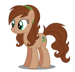 Size: 2300x2200 | Tagged: safe, artist:thunderhawk03, oc, oc only, oc:jade verdi, earth pony, pony, high res, simple background, solo, transparent background, vector