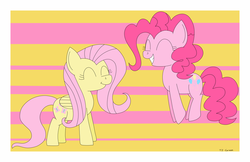 Size: 1190x770 | Tagged: safe, artist:toonboy92484, fluttershy, pinkie pie, g4