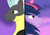 Size: 1000x700 | Tagged: safe, artist:wafflii, thunderlane, twilight sparkle, alicorn, pegasus, pony, g4, close-up, duo, female, frown, male, mare, profile, sad, shipping, stallion, straight, twilane, twilight sparkle (alicorn)