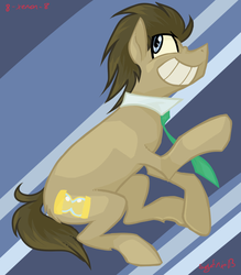 Size: 748x854 | Tagged: safe, artist:xenon, doctor whooves, time turner, earth pony, pony, g4, male, solo, stallion