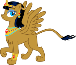 Size: 1462x1257 | Tagged: safe, artist:zimvader42, oc, oc only, sphinx, bracelet, crown, earring, simple background, solo, sphinx oc, tiara, transparent background, vector