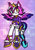 Size: 1024x1471 | Tagged: safe, artist:c8lin-the-hedgie, oc, oc only, oc:princess flameow sparklez, crossover, donut steel, mary sue, offspring, parent:blaze the cat, parent:shining armor, parody, solo, sonic the hedgehog (series), style emulation, stylistic suck