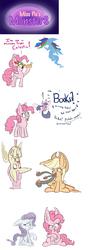 Size: 1280x3651 | Tagged: safe, artist:heir-of-rick, applejack, fluttershy, pinkie pie, rainbow dash, rarity, twilight sparkle, bat pony, breezie, crystal pony, monster pony, original species, tatzlpony, windigo, miss pie's monsters, g4, bat ponified, breeziefied, broken horn, crystallized, flutterbat, gum, horn, impossibly large ears, mane six, race swap, species swap, tatzljack, tongue out, windigofied