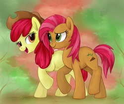 Size: 1142x953 | Tagged: safe, artist:mn27, apple bloom, babs seed, earth pony, pony, g4, older