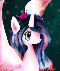 Size: 821x972 | Tagged: safe, artist:ambercatlucky2, queen chrysalis, g4, female, princess chrysalis, solo, younger