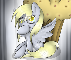 Size: 2600x2200 | Tagged: safe, artist:thetarkaana, derpy hooves, pegasus, pony, g4, female, high res, mare, solo