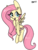 Size: 399x532 | Tagged: safe, artist:8-blit-poni, fluttershy, pegasus, pony, g4, cute, female, simple background, solo, transparent background