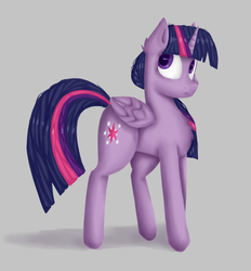 Size: 1300x1400 | Tagged: safe, artist:karczus, twilight sparkle, alicorn, pony, g4, female, mare, simple background, solo, twilight sparkle (alicorn)