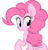 Size: 652x675 | Tagged: safe, artist:php27, pinkie pie, earth pony, pony, g4, cute, diapinkes, female, hairband, mare, ponytail, side ponytail, simple background, smiling, solo, transparent background