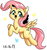 Size: 854x909 | Tagged: safe, artist:nekubi, fluttershy, g4, female, simple background, solo