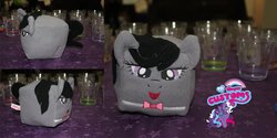 Size: 1024x513 | Tagged: safe, artist:angel99percent, octavia melody, g4, cube, irl, photo, plushie, solo