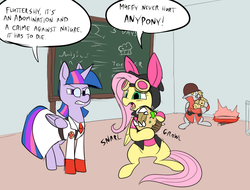 Size: 848x646 | Tagged: safe, artist:metal-kitty, derpy hooves, twilight sparkle, alicorn, pony, g4, bread, bread monster, debate in the comments, derpy soldier, expiration date, female, glasses, mare, medic, medic (tf2), muffin, sniper, sniper (tf2), snipershy, soldier, soldier (tf2), team fortress 2, teleporter, twi medic, twilight sparkle (alicorn)