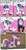 Size: 1000x1952 | Tagged: safe, artist:timsplosion, princess cadance, queen chrysalis, shining armor, alicorn, changeling, changeling queen, pony, unicorn, comic:shining armor is a goddamn moron, g4, alternate scenario, annoyed, bad end, ball and chain, bed, chains, comic, dark comedy, disguise, disguised changeling, fake cadance, female, floppy ears, frown, glare, male, mare, mask, no pupils, on back, open mouth, paper-thin disguise, shining armor is a goddamn moron, sitting, smiling, speech bubble, spy, spy (tf2), stallion, team fortress 2, wide eyes