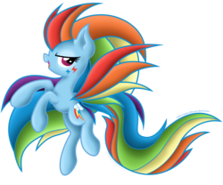 Size: 3609x3000 | Tagged: safe, artist:zoevulpez, rainbow dash, g4, female, high res, rainbow power, solo