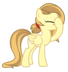 Size: 2974x3122 | Tagged: safe, artist:estories, oc, oc only, oc:alice goldenfeather, g4, facehoof, high res, simple background, solo, transparent background, vector