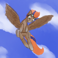 Size: 798x787 | Tagged: safe, artist:magello, oc, oc only, pegasus, pony, colored, solo