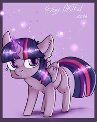 Size: 1627x2048 | Tagged: safe, artist:yukomaussi, twilight sparkle, alicorn, pony, g4, female, mare, solo, twilight sparkle (alicorn)