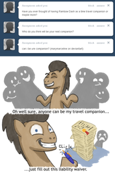Size: 1008x1498 | Tagged: safe, doctor whooves, time turner, g4, ask, askdrwhooves, comic, tumblr
