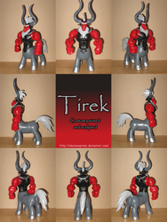 Size: 1600x2133 | Tagged: safe, artist:aleximusprime, lord tirek, g4, clay, customized toy, toy