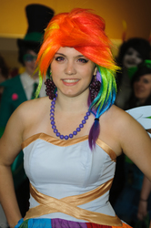 Size: 2848x4288 | Tagged: safe, artist:sandsibilings, rainbow dash, human, g4, cosplay, irl, irl human, photo