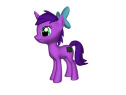 Size: 500x375 | Tagged: safe, oc, oc only, oc:digital pixel, pony, ponylumen, 3d, 3d model, solo, source filmmaker