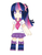 Size: 294x380 | Tagged: safe, artist:mori, twilight sparkle, human, g4, chibi, female, humanized, pixiv, ponytail, solo