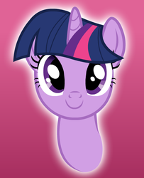 Size: 440x541 | Tagged: safe, artist:mikesouthmoor, twilight sparkle, g4, female, simple background, smiling, solo