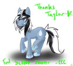 Size: 1280x1168 | Tagged: safe, artist:clipclopcapall, oc, oc only, oc:taylorpone, pony, unicorn, goatee, heart, male, smiling, solo, unshorn fetlocks