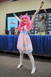Size: 682x1024 | Tagged: safe, pinkie pie, human, g4, cosplay, irl, irl human, photo