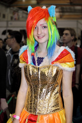 Size: 1365x2048 | Tagged: safe, rainbow dash, human, g4, cosplay, irl, irl human, photo