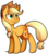 Size: 500x574 | Tagged: safe, artist:soulkillur, applejack, g4, female, looking back, solo