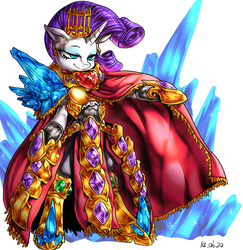 Size: 970x1000 | Tagged: safe, artist:nekubi, rarity, g4, cape, clothes, female, simple background, solo