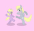Size: 1100x990 | Tagged: safe, artist:shutterflye, derpy hooves, dinky hooves, pony, g4, bipedal, dancing, duo