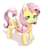 Size: 477x494 | Tagged: safe, artist:usappy-barkhaward, fluttershy, pegasus, pony, g4, female, solo