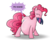 Size: 1250x1000 | Tagged: safe, artist:irateliterate, pinkie pie, twilight sparkle, earth pony, pony, g4, belly, female, mare, pinkie pred, preylight, tail sticking out, vore