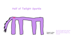 Size: 1410x705 | Tagged: safe, artist:satan, twilight sparkle, g4, comic sans, quality, stylistic suck, table pony