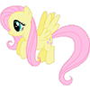 Size: 100x100 | Tagged: safe, fluttershy, g4, animated, female, solo, sprite