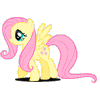 Size: 100x100 | Tagged: safe, fluttershy, g4, animated, female, solo, sprite, walk cycle, walking