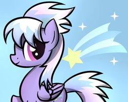 Size: 999x799 | Tagged: safe, artist:heavymetalbronyyeah, cloudchaser, pegasus, pony, g4, cutie mark, female, mare, profile, solo