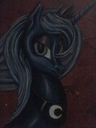 Size: 1200x1600 | Tagged: artist needed, safe, princess luna, g4, female, solo, traditional art