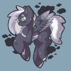 Size: 1024x1024 | Tagged: safe, artist:pegsie, oc, oc only, pegasus, pony, solo