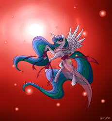 Size: 4900x5300 | Tagged: safe, artist:vegemiteguzzler, princess celestia, g4, absurd resolution, female, solo