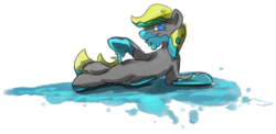 Size: 3008x1472 | Tagged: safe, artist:bluestreakfus, hugh jelly, pony, g4, draw me like one of your french girls, male, solo