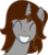 Size: 1177x1324 | Tagged: safe, artist:internetianer, oc, oc only, oc:cubic, pony, unicorn, cute, eyes closed, female, grin, happy, simple background, solo, transparent background, vector