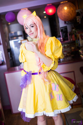 Size: 1867x2800 | Tagged: safe, artist:lynah, fluttershy, human, g4, cosplay, irl, irl human, photo, solo