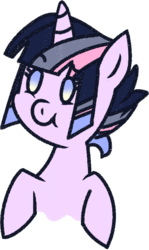 Size: 405x681 | Tagged: safe, artist:mayaliicious, oc, oc only, oc:starry dream, crayon drawing, offspring, parent:flash sentry, parent:twilight sparkle, parents:flashlight, scrunchy face, solo