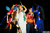 Size: 1000x667 | Tagged: safe, applejack, nightmare moon, princess celestia, rainbow dash, human, g4, cosplay, irl, irl human, photo