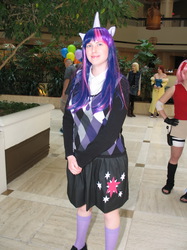 Size: 487x650 | Tagged: safe, twilight sparkle, human, g4, cosplay, irl, irl human, photo